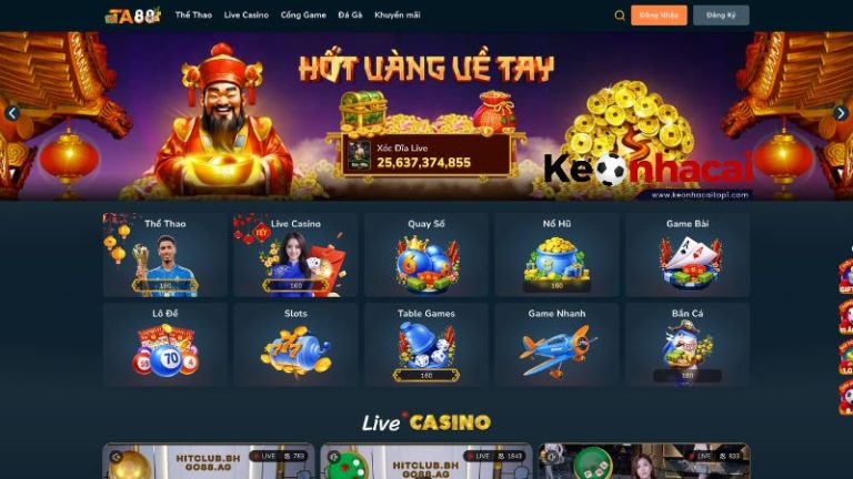 Tổng quan về nhà cái TA88